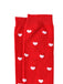 Valentine Heart Lip High-Thigh Socks