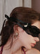 See-Through Pearl Decor Lace Eye Mask