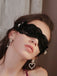 See-Through Pearl Decor Lace Eye Mask