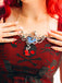 Halloween Heart Alloy Vintage Necklace