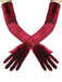 Velvet Party Solid Vintage Long Gloves