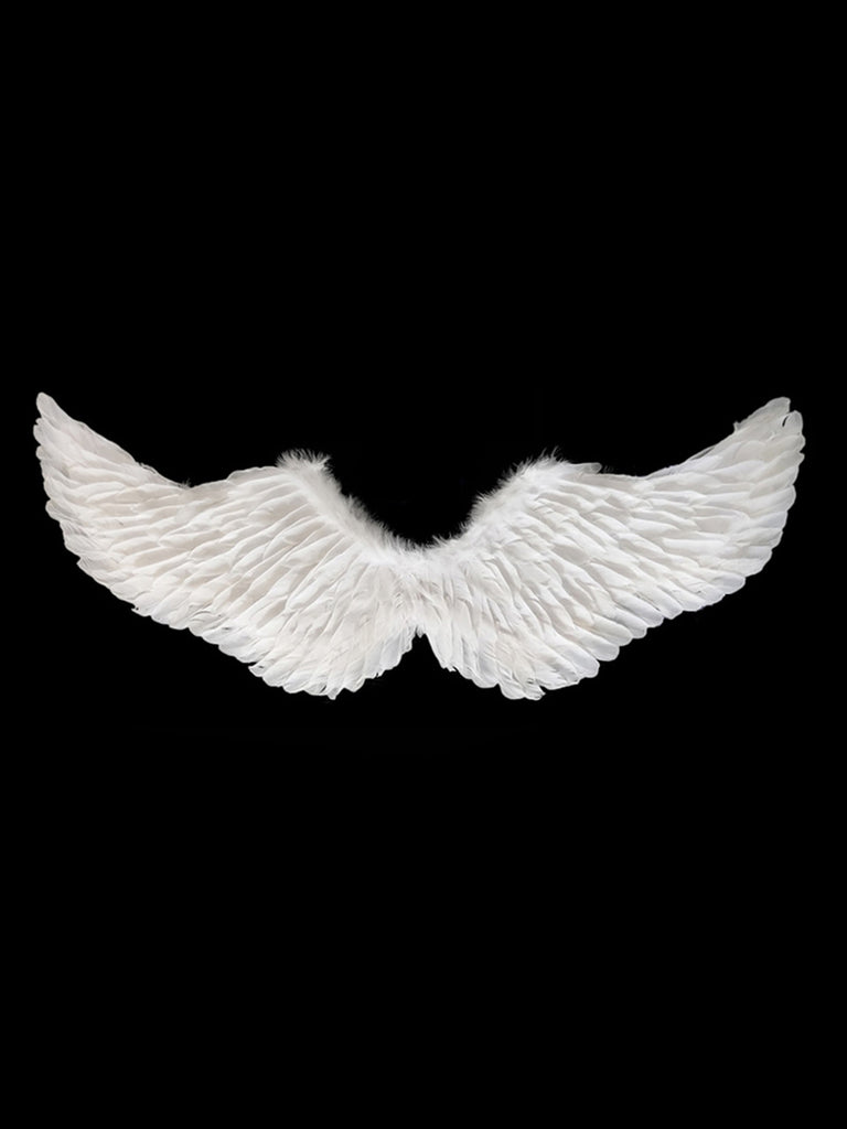 Solid Color Angel Feather Wings