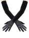 Velvet Party Solid Vintage Long Gloves