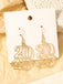 Hollow Numbers 2025 New Year's Eve Earrings