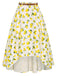 1960s Lemon Umbrella Belt Skirt