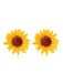 Vintage Yellow Sunflower Earrings