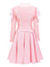 Pink 1960s Wicked-Inspired Glinda Costume Set