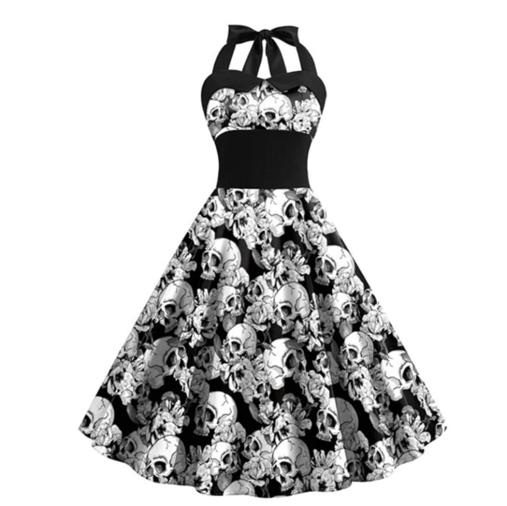 Rockabilly Skull Dress