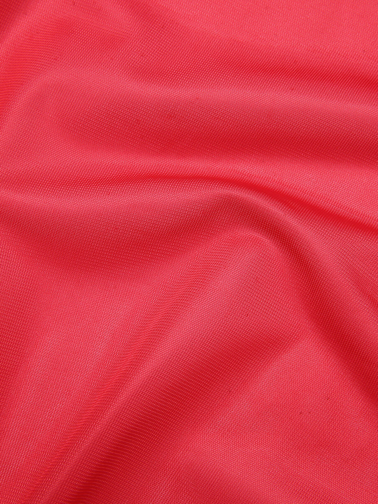 [Pre-Sale] Red 1950s Christmas Solid Cape