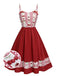 [Pre-Sale] Red 1950s Cherry Cupcake Suspender Dress