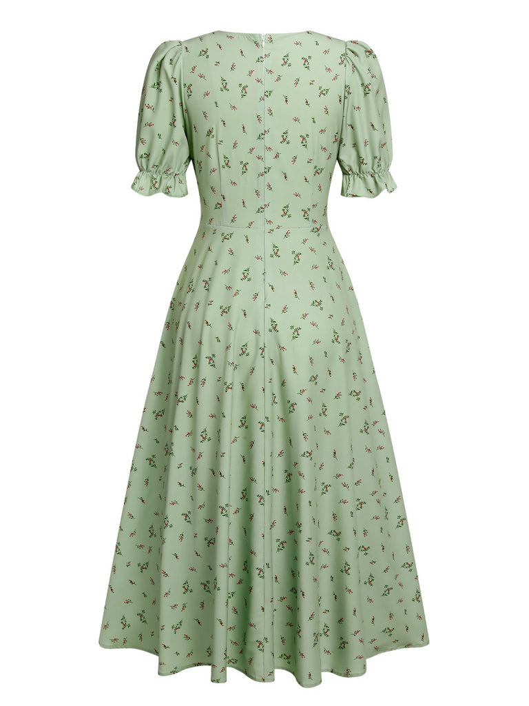 Light green vintage dress best sale