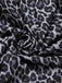 Dark Gray 1960s Spaghetti Strap Lace Leopard Dress