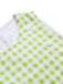 Green 1960s Waist Tie Gingham Mod Dress