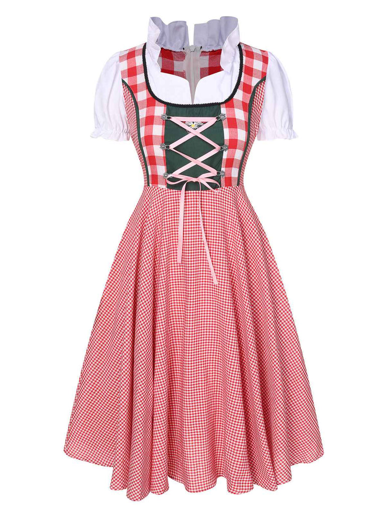 Traditional Oktoberfest Bavarian Carnival Dirndl Dress