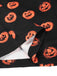 [Pre-Sale] Black 1950s Halloween Pumpkin Face Romper