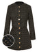 2PCS 1960s Tweed Cropped Coat & A-Line Skirt