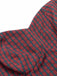 [Pre-Sale] Red 1950s Sweetheart Plaids Puff Sleeve Slit Dress