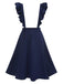 [Pre-Sale] Blue 1950s Ruffles Pinafore Skirt