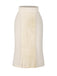 [Pre-Sale] Creamy White 1940s Solid Pleated Skirt