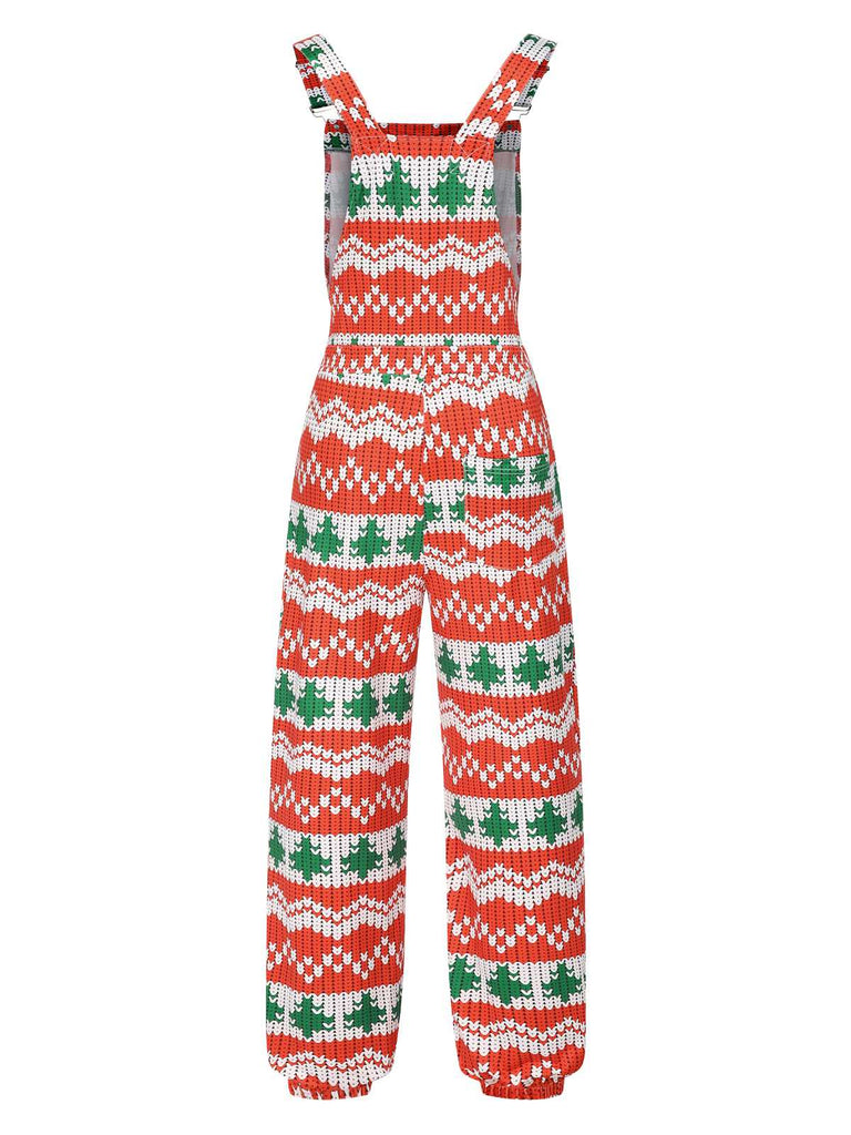 Christmas overall jumpsuit on sale