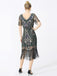 1920s Fringe Sequin Flapper Dress