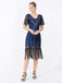 1920s Fringe Sequin Flapper Dress