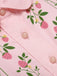 [Pre-Sale] Pink 1940s Pure Cotton Strawberry Belted Dress