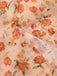 [Pre-Sale] [Plus Size] Apricot 1940s Ditsy Floral Shoulder Tie Dress