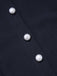 [Pre-Sale] 2PCS Navy Blue 1940s Lapel Pearl Romper & Skirt