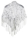 1920s Hollow Tassel Lace-Up Sequined Cape