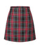 Multicolor 1960s Gingham Plaid Skirt