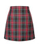 Multicolor 1960s Gingham Plaid Skirt