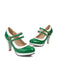 Retro Mary Jane Chunky High Heels Shoes