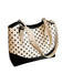 Polka Dots Patchwork Leather Tote Bag