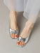 Vintage Kitten Open Toe Heel Sandals