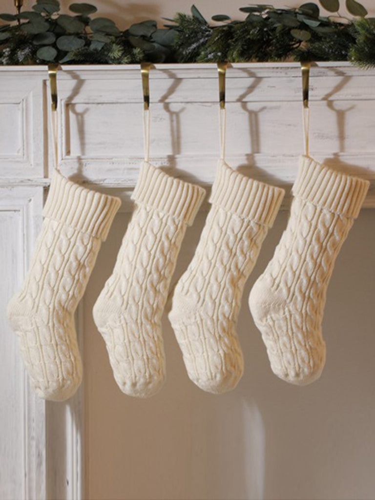 Christmas Stockings Knitted Gift Bag