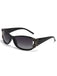 Retro Black Butterfly Decor Sunglasses