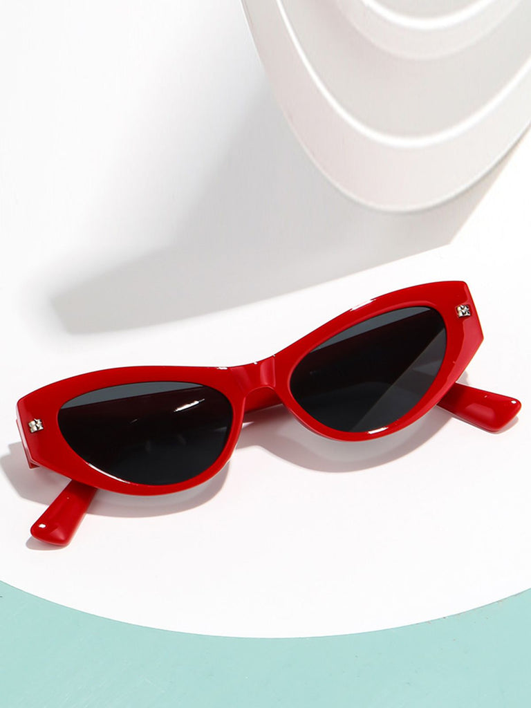 Red lens sunglasses vintage online