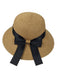 Vintage Bow Ribbon Straw Sun Hat