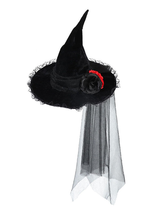 Vintage Wizard Witch Pointed Halloween Hat