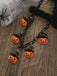 Halloween Pumpkin Ghost Bat Pendant Clavicle Necklace