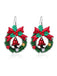 Christmas Elements Cute Dangle Earrings