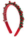 Christmas Colored Bell Beads Headband