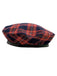 Retro Christmas Scottish Plaid Cotton Berets