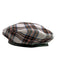 Retro Christmas Scottish Plaid Cotton Berets