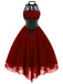 Halloween Gothic Steampunk Lace Dress
