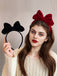 Retro Flannelette Big Bowknot Headband