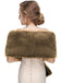 Vintage Faux Fur Cape Scarf