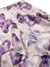 [Pre-Sale] Lilac 1940s Burn-Out Ruffled Butterfly Cover-Up