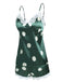 1950s Polka Dot Lace Camisole Sleepwear